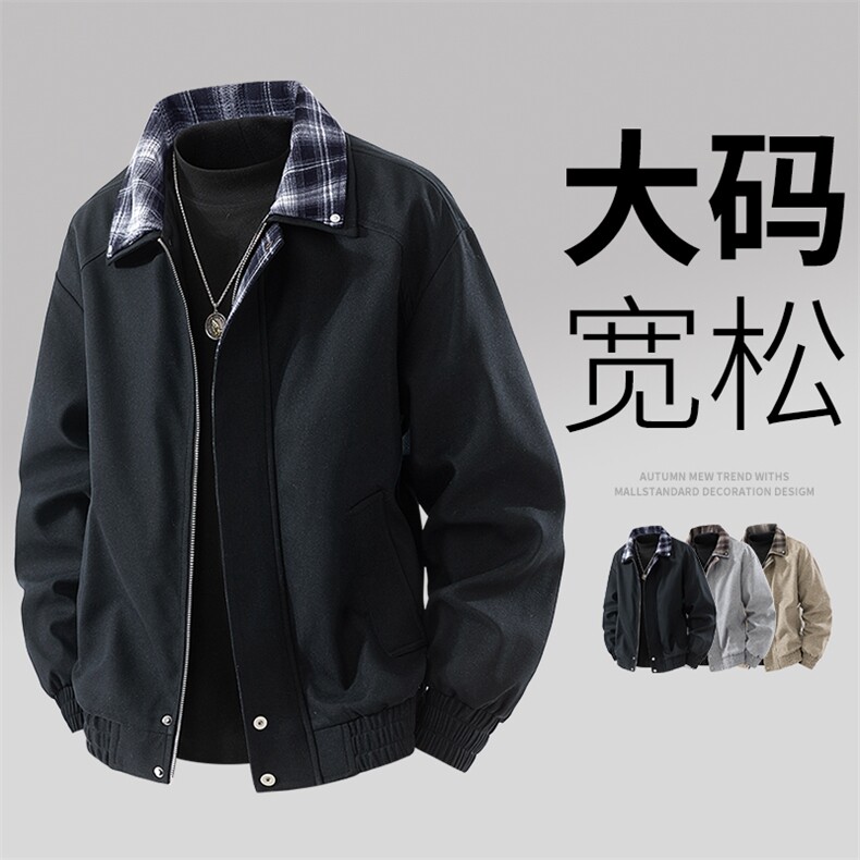 大码男士休闲夹克外套8571-P85控159大码元,男装夹克,星座209
