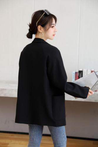 秋季欧版休闲百搭时尚大方西装外套，女装西装，起奢