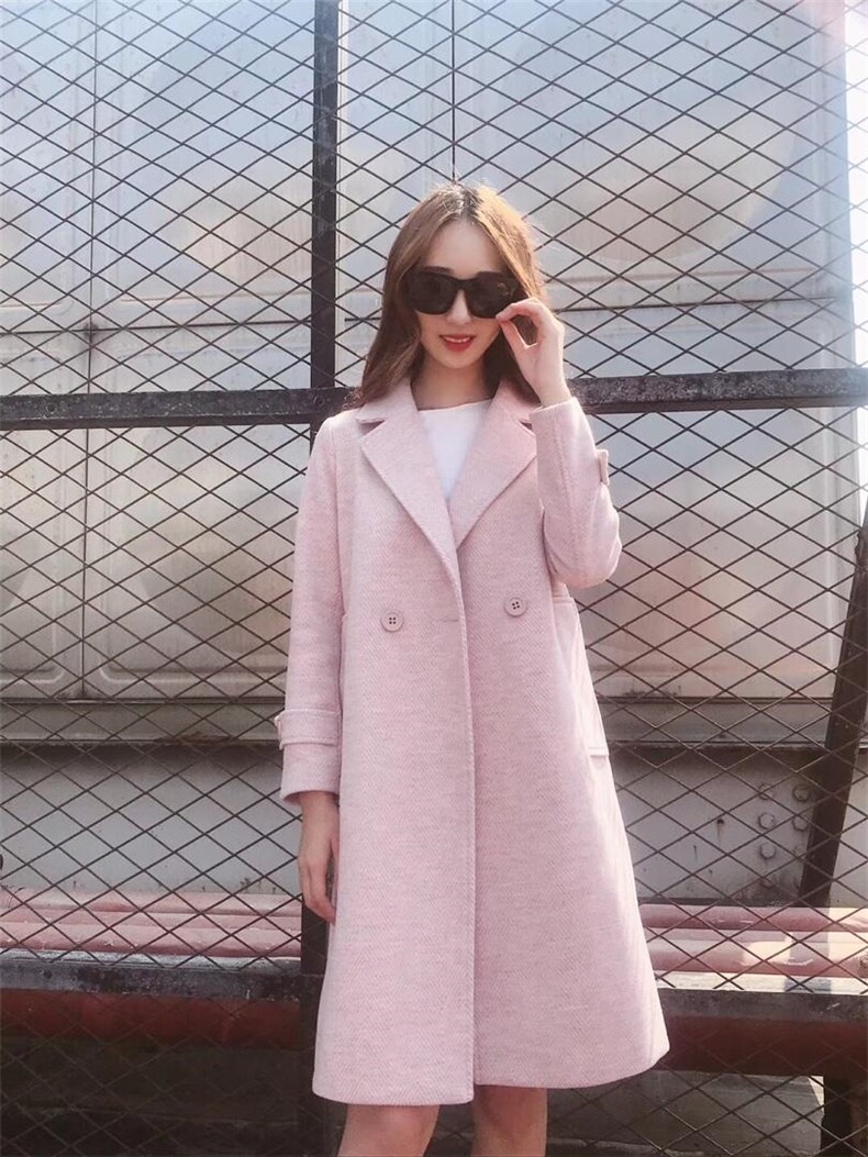 冬装新款黄金貂，水貂绒，毛呢外套外套！，女装毛呢外套，MUZONG