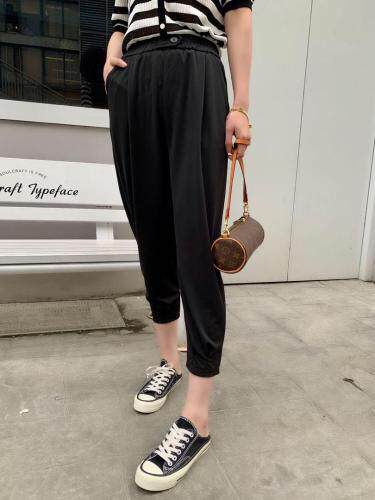 【现货】夏季新款速干哈伦裤，女装，淳·清衣社