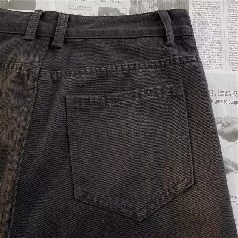 牛仔裤男春季潮大码休闲裤子高街N5076P48,男装牛仔裤,星座1116-2
