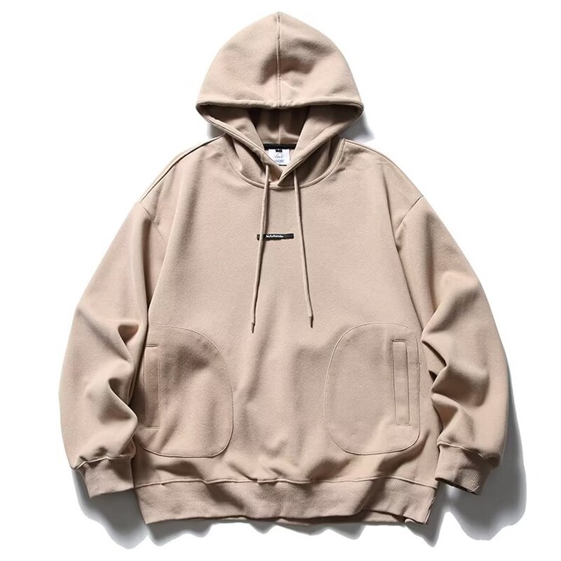 纯色重磅情侣装卫衣男2025新款潮牌春秋季上衣服男生连帽外套,女装短外套,星座1210-1