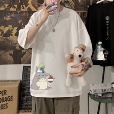Q11152-P30春夏季七分袖t恤男大码五分袖男短袖中袖，男装T恤，电商A040