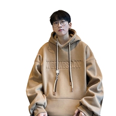抖音品质港风重磅工艺烫印潮流立体钢印字母卫衣LMWY03-P55，男装卫衣，电商B325