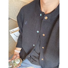 1506A/G50160/P74新款简约针织开衫夹克男春装上衣潮，男装夹克，星座1506A