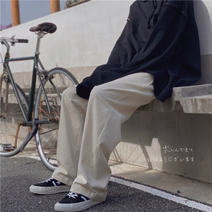 秋冬复古阿美咔叽工装休闲裤男滑板裤子903-SK35-特35图片