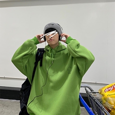 A040-WY2072-P40连帽卫衣男加肥加大码胖子棒球服外套，男装卫衣，电商A040