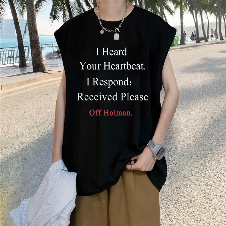 量大图低自动【有货】纯棉背心HD019-1-BX25106-P20，男装背心/马甲，电商019-1