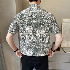 男士短袖衬衫夏季新款时尚百搭休闲衬衣薄款上衣C559-P68，男装T恤，电商A237