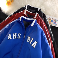 港风新品反光宽松男士棉衣韩版百搭情侣棉服冬装外套G1030P118，男装棉衣，电商A339