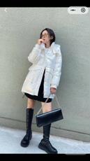 冬季中长款羽绒服，女装羽绒服，依启蒙