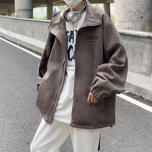 秋季青春流行男双层麂皮绒夹克 JK923 P65图片