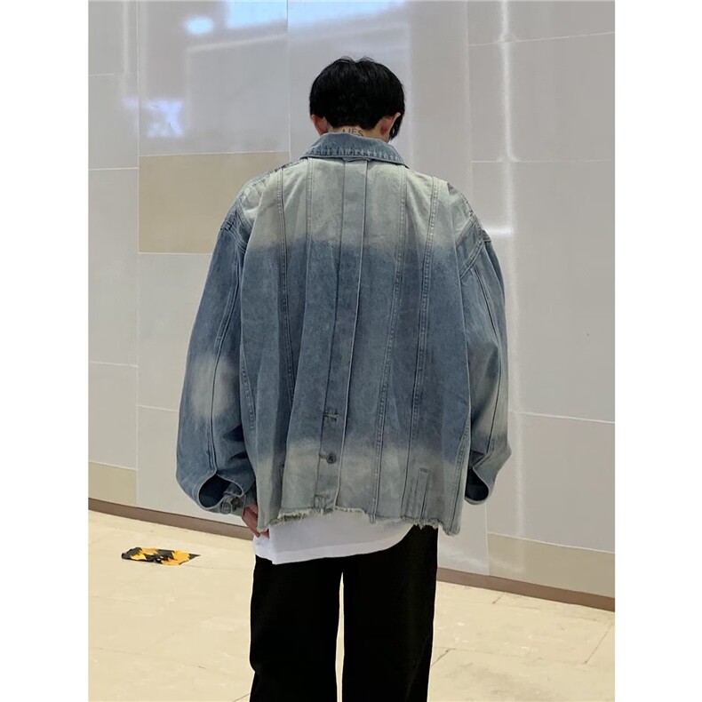 美式牛仔外套潮牌男夹克春秋新款J3339P65,男装夹克,星座1116-2