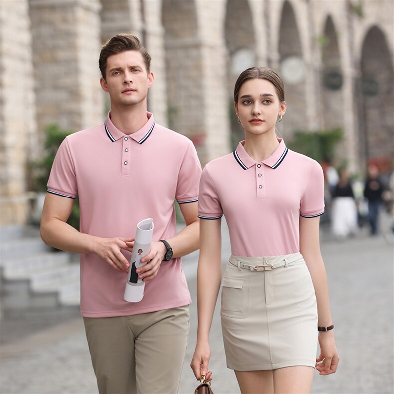 Polo衫公版男女款夏季翻T恤广告衫工作服DIY定制上班工装制服,男装T恤,星座505-2（原电商A260-1)