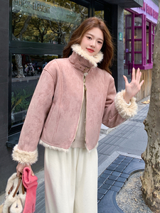 【现货】新款数据好皮毛一体外套P195-K288图片