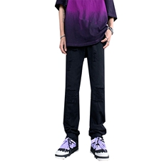 美式高街潮流破洞直筒休闲牛仔裤A161-S2335-P60，男装牛仔裤，电商A161