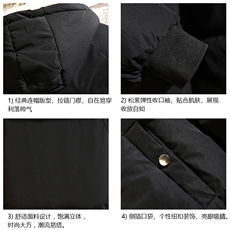 MY16099-P100加厚加绒连帽衣男大码服男面包服男砖墙挂拍，男装棉衣，电商A040A