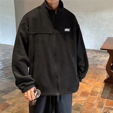 特P40控7824春秋季摇粒绒冲锋衣内搭卫衣加绒保暖夹克外套ND01，男装夹克，电商B370