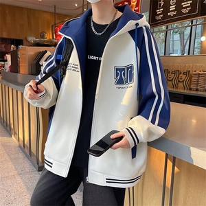 2025新款春秋季青少年外套男孩初高中学生棒球服夹克大童男装上衣图片