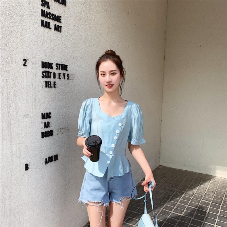 2021夏季新款，女装，V/A