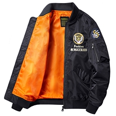 主推款：外套男飞行员夹克教练春秋冬加棉大码工装机车服棒球服衣，男装夹克，星座210-5(原414-2)