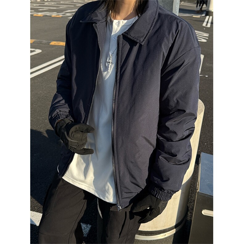 秋冬新款港风大码日系翻领保暖棉服男女潮XZ213-MF10-特P68控128,男装棉衣,星座213