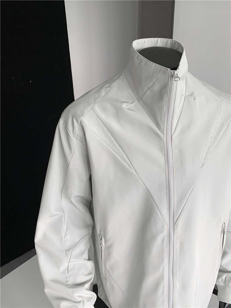 JK719-尺码M-3XL-P55-美式立领冲锋衣工装夹克户外机能软壳登山服,男装夹克,星座1811B