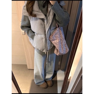 【有货】DH932-特批65秋冬新款复古宽松无袖坎肩加厚棉服外套图片