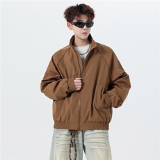 JK006无影墙备货15万件夹克聚酯纤维(M-5XL)TP3368，男装夹克，电商A088