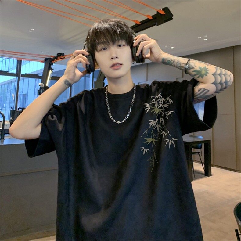 量大优供视频重磅麂皮绒短袖t恤男JT516-特p19,男装T恤,电商B371