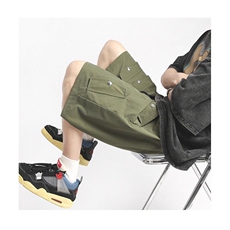 工装短裤夏季五分裤男机能裤宽松短裤潮裤DK023-P30有货，男装牛仔裤，星座302B-2