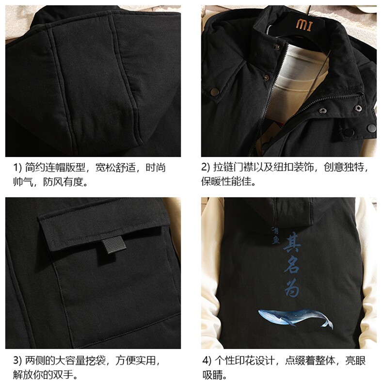 棉马甲男士大码加厚棉背心男坎肩男砖墙MJ47261-P80,男装背心/马甲,电商A040A