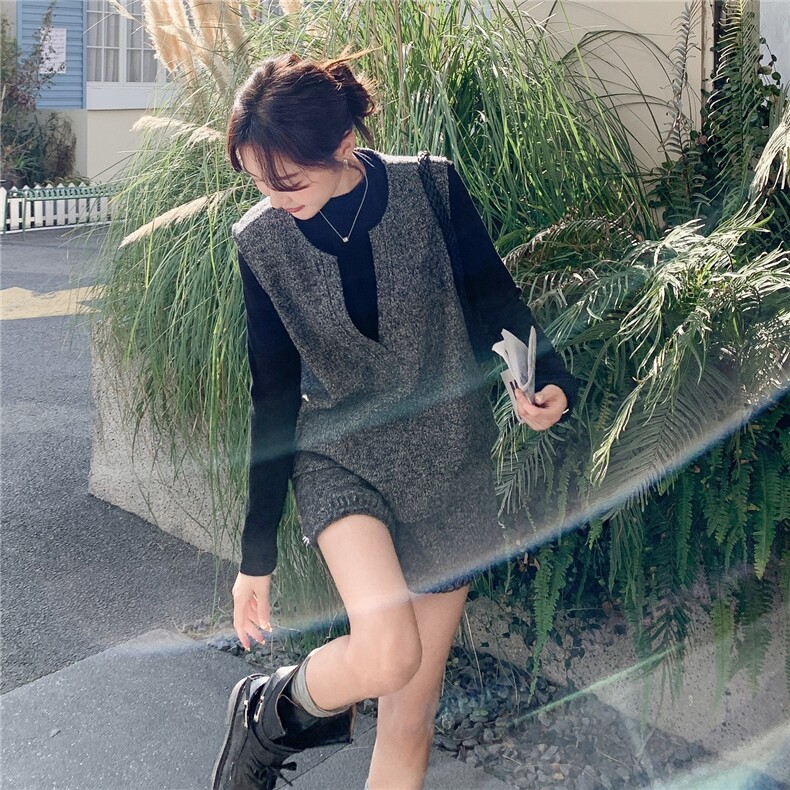 新款2026春季法式套装三件套6212-P190-K308,女装套装/套裙,2C057