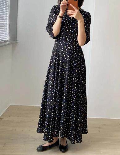 超长款连衣裙.大裙摆～，女装连衣裙，LUCY