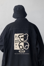 牛仔夹克男大码牛仔外套男茄克NJ77352-P60，男装夹克，电商A040