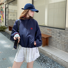 现货-双面穿红蓝外套休闲时尚203-9506-P155-K218，女装短外套，浪娴服饰