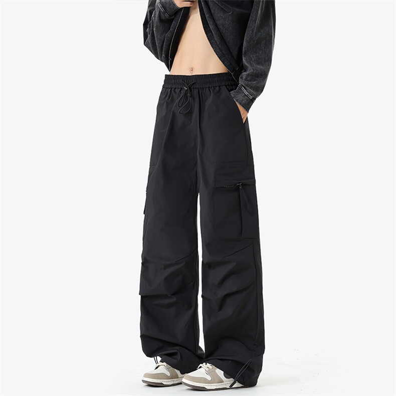 美式户外防水大口袋伞兵裤宽松大码休闲工装裤K24099-特P38控78，男装工装外套，电商A001