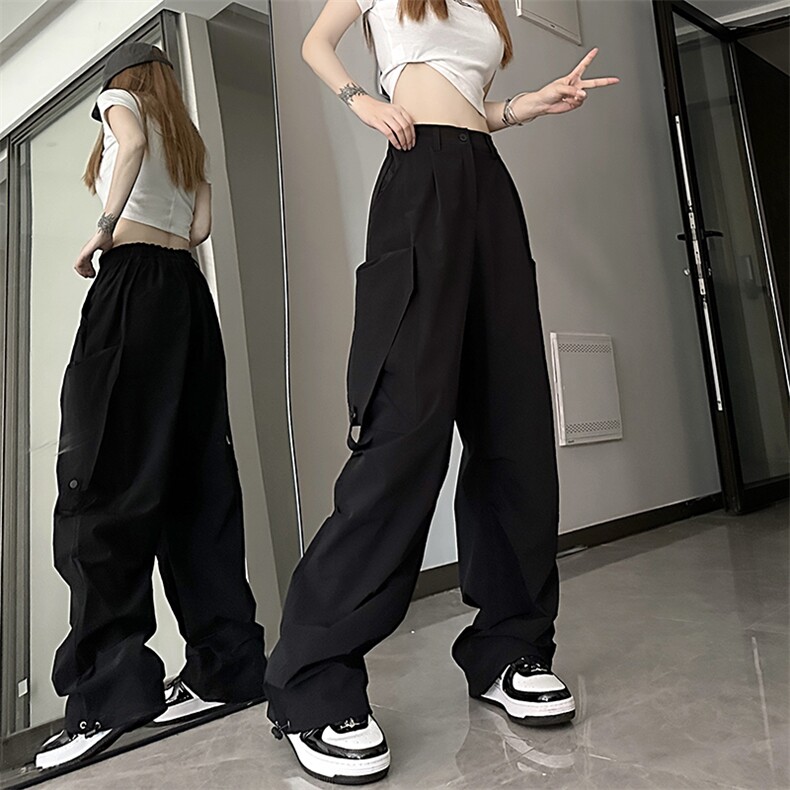 B221 美式街头hiphop宽松户外工装休闲裤子 LK23116-P60 控78图片