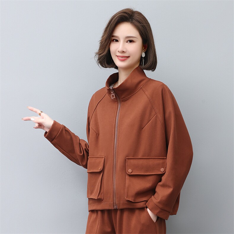 时尚宽松显瘦女装卫衣外套舒适百搭休闲上衣,女装卫衣/绒衫,叶笙衣