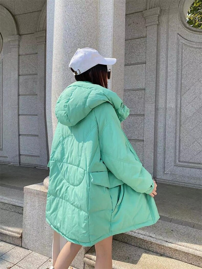 爱美欧现货韩版时尚羽绒服，女装羽绒服，爱美欧