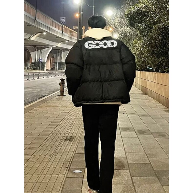 1506-1/M66101原版烫钻棉衣/P64棉男女冬季加厚情侣面包服潮棉衣,男装棉衣,星座1506-1