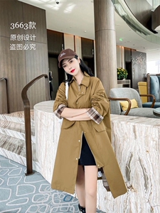 秋季新品休闲风衣图片