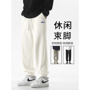 秋季2026新款宽松直筒卫裤运动休闲裤阔腿百搭长裤X2895-特批-45图片