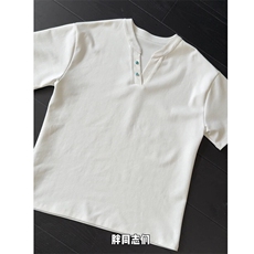 现货A20特P28网图龙叨叨同款潮流纯色高级感V领正肩短袖百搭T恤，男装T恤，电商B369（原A024）