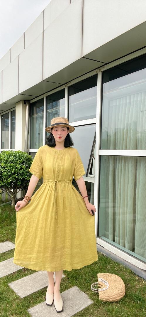 纯苎连衣裙小衫裤子裙子衬衣
时尚风
风淑女风休闲风,女装连衣裙,川哲
