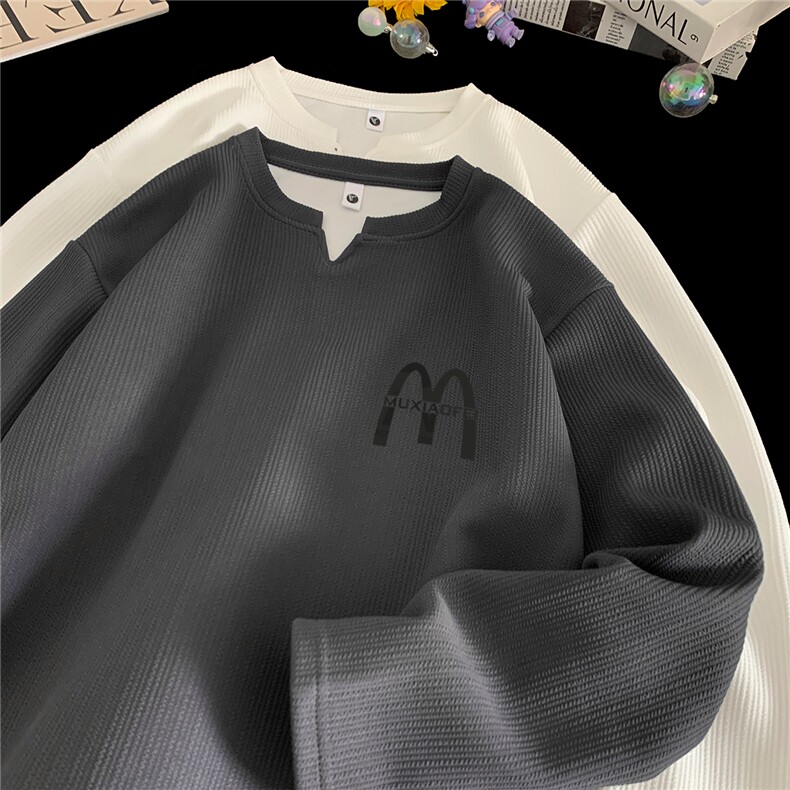 大图自动【有货】V领卫衣C403A-CT25215V-P35，男装卫衣，电商C403A