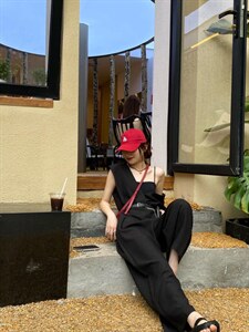 无袖西装连体裤 偏质感 清凉一夏图片