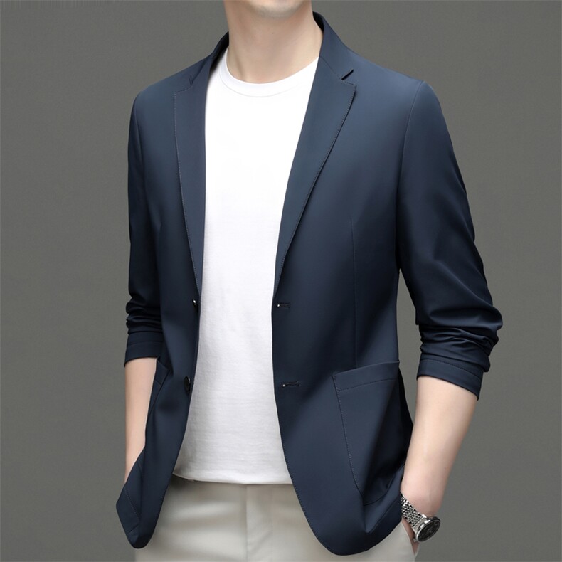 M23058-69钱塘2020-3春夏新款男士简约休闲西服外套高品质P200,男装西服,钱塘207-3