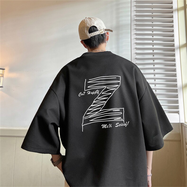 夏季华夫格短袖t恤半袖男特HT435p18控38,男装T恤,电商B370