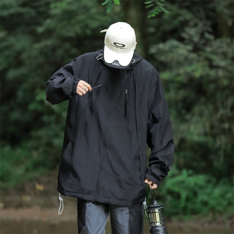 F312-P422024夏季新款潮牌百搭冰丝夹克轻薄透气防晒衣男现货,男装夹克,星座512-6